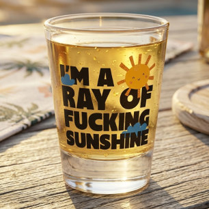 Ich bin ein Shotglas - Ich bin ein Strahl verdammt Schnapsglas