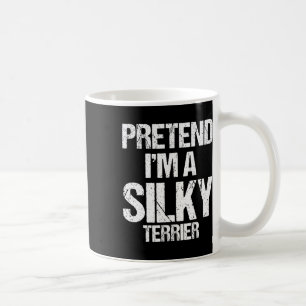 Ich bin ein Silky Terrier Funny Halloween Hundekos Kaffeetasse