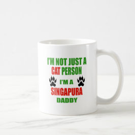 Ich bin ein Singapura Vati Kaffeetasse