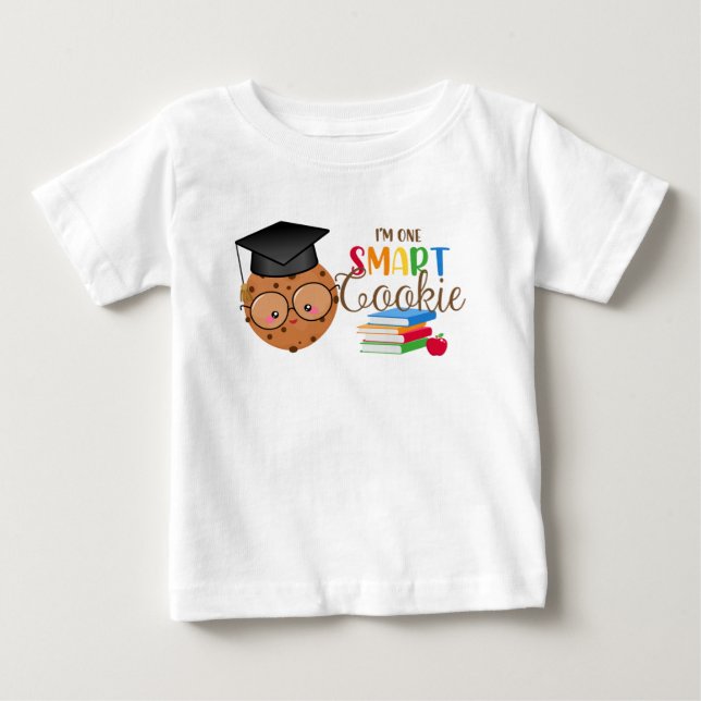 Ich bin ein Smart-Cookie-Shirt Baby T-shirt (Vorderseite)