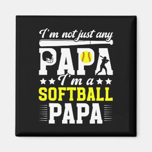 Ich bin ein Softll-Papa eines Softll-Player-Papa-O Magnet