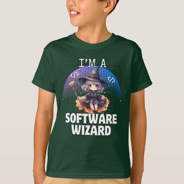 Ich bin ein Software-Assistent.b T-Shirt (Vorderseite)