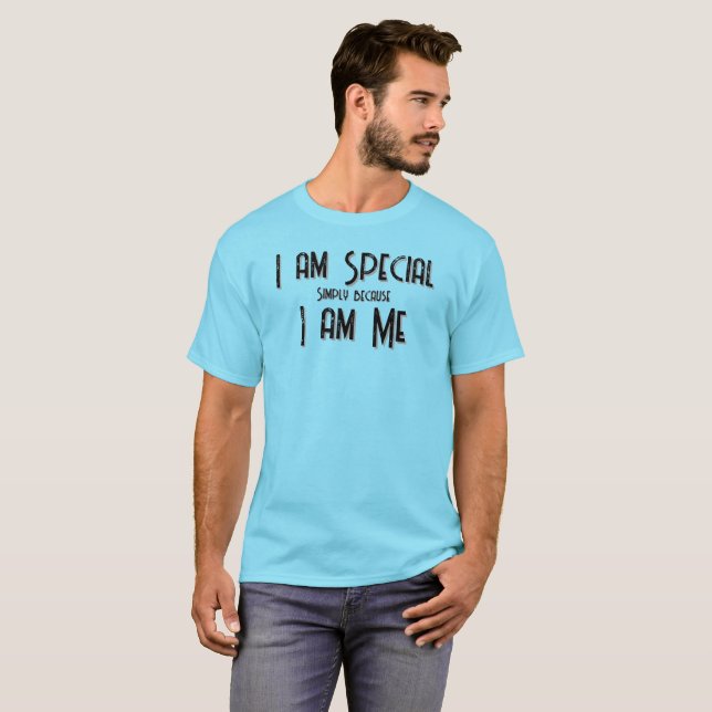 Ich bin ein Sonderling, ich bin ich T - Shirt (Vorne ganz)