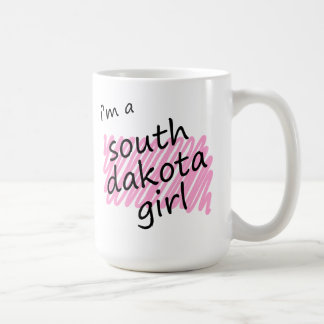 Ich bin ein South- Dakotamädchen Kaffeetasse