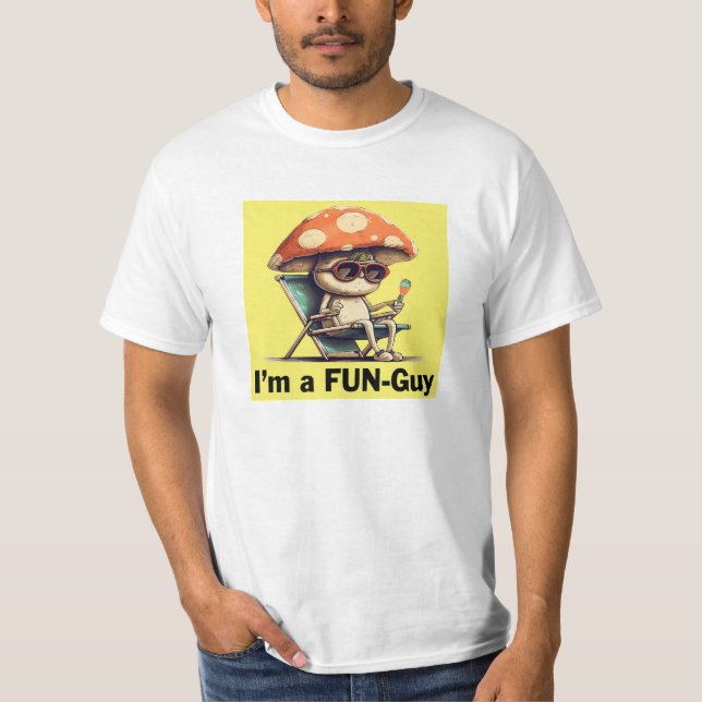 Ich bin ein Spaß-Typ T-Shirt (Vorderseite)