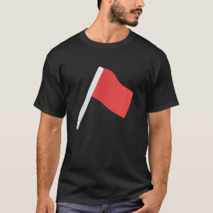Ich bin ein spazierender Red Flag lustige Neuheit T-Shirt