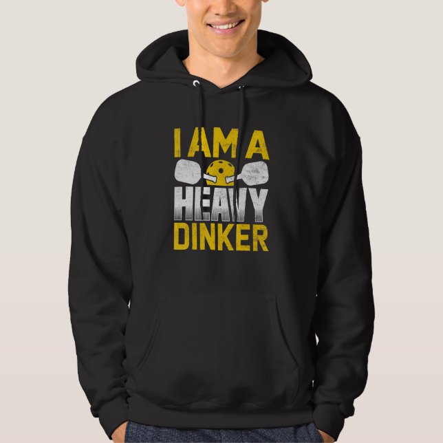 Ich bin ein starker Binker-Pickleball Hoodie (Vorderseite)