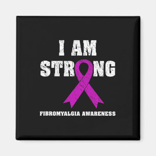 Ich bin ein starkes Fibromyalgie-Bewusstsein 1 Magnet