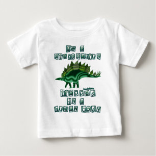 Ich bin ein Stegosaurus Baby T-shirt