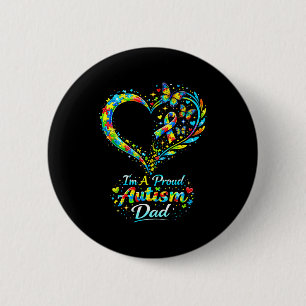 Ich bin ein stolzer Autism Vater Autism Bewusstsei Button