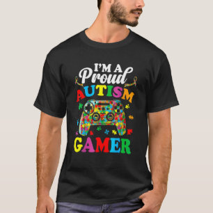Ich bin ein stolzer Autismus-Gamer-Kid-Junge autis T-Shirt