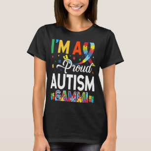 Ich bin ein stolzer Autismus Gammi Matching Autism T-Shirt