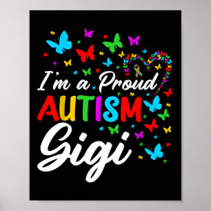 Ich bin ein stolzer Autismus Gigi Autismus Sensibi Poster