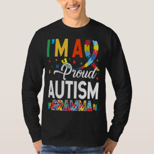 Ich bin ein stolzer Autismus Gramma Matching Autis T-Shirt