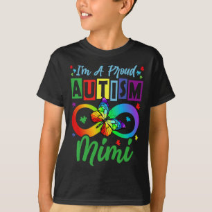Ich bin ein stolzer Autismus-Mimi-Schmetterlinge A T-Shirt