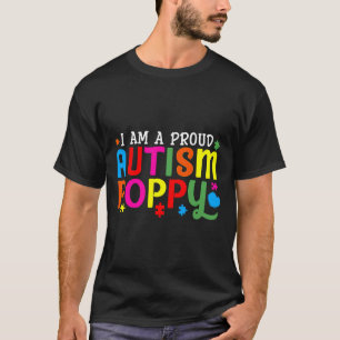 Ich bin ein stolzer Autismus Poppy T-Shirt