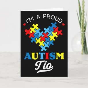 Ich bin ein stolzer Autismustio Autism Awareness O Karte