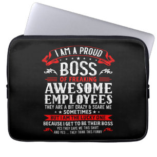 Ich bin ein stolzer Boss, Phantastische Mitarbeite Laptopschutzhülle