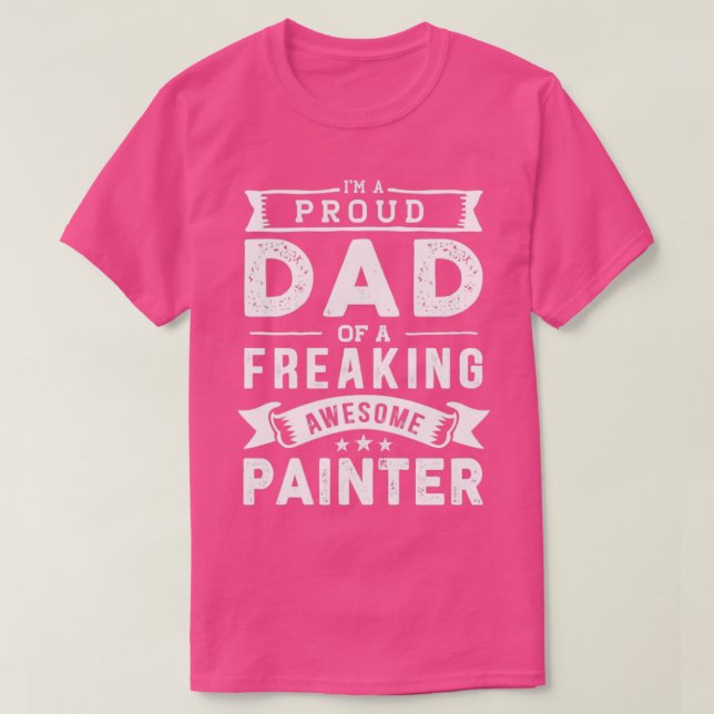 Ich bin ein stolzer Vater eines Freaking Phantasti T-Shirt (Design vorne)