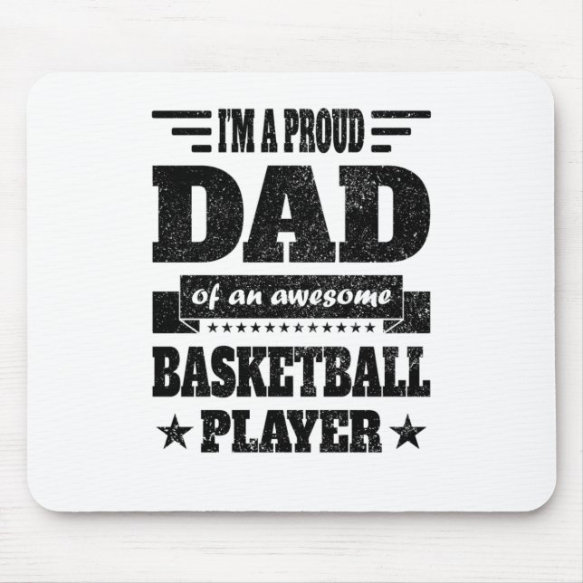 Ich bin ein stolzer Vater eines Phantastischen Bas Mousepad (Vorne)
