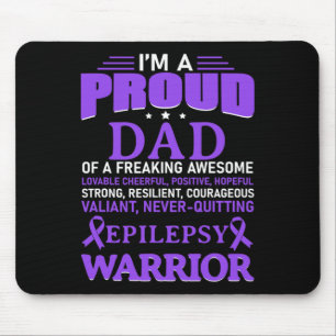 Ich bin ein stolzer Vater Epilepsie Bewusstsein Li Mousepad