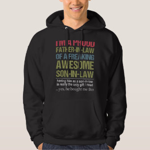 Ich bin ein stolzer Vater im Jura eines unerbittli Hoodie