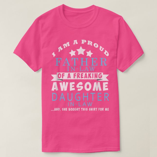 Ich bin ein stolzer Vater im Jura  T-Shirt (Design vorne)