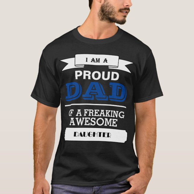 ICH BIN EIN STOLZER VATER T-Shirt (Vorderseite)