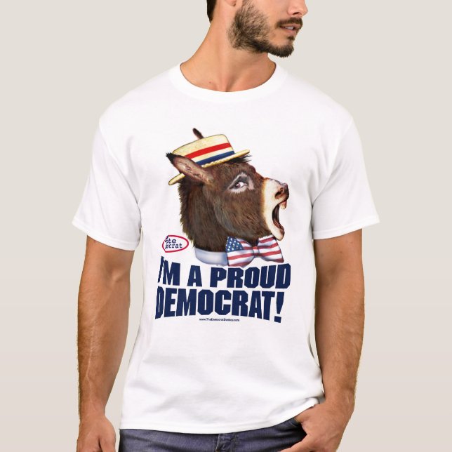 Ich bin ein stolzes Demokrat-Shirt T-Shirt (Vorderseite)