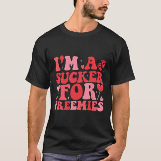 Ich bin ein Sucker für Preemies Nicu Nurse Groovy T-Shirt
