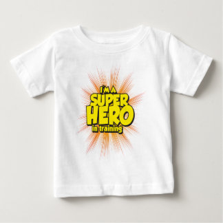 Ich bin EIN SUPERHELD im Training Baby T-shirt