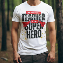Ich bin ein Superheld-Lehrer Dankeschön