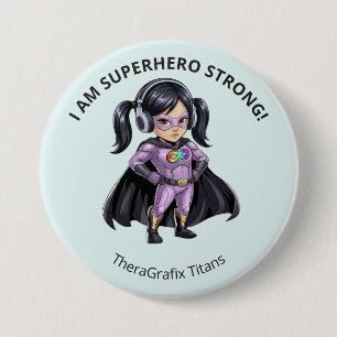Ich bin ein Superheld Stark Superheld Belohnung Kn Button