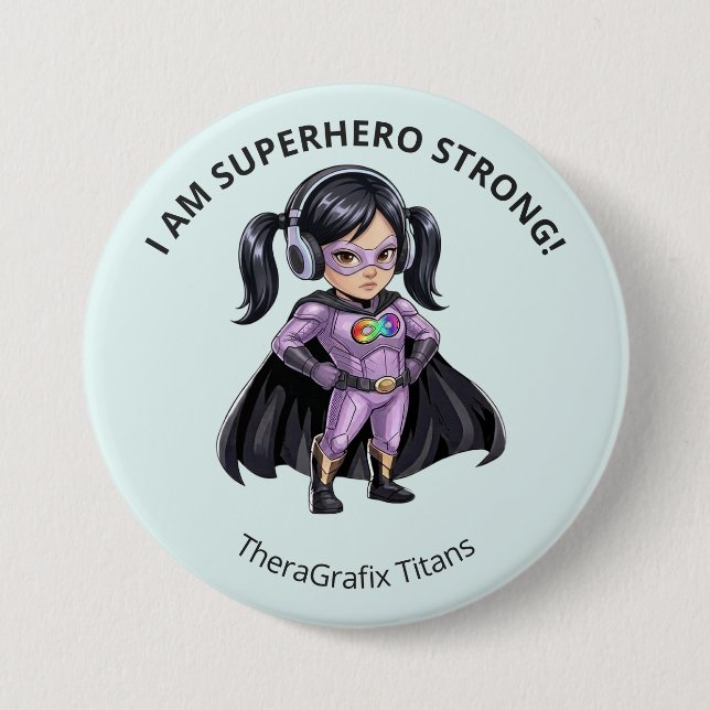Ich bin ein Superheld Stark Superheld Belohnung Kn Button (Vorderseite)