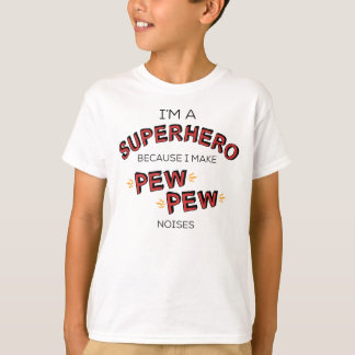 Ich bin ein Superheld, weil ich BANK-BANK T-Shirt