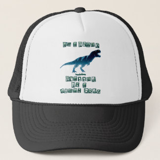 Ich bin ein T-Rex Truckerkappe