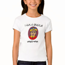 ICH BIN EIN T-SHIRT DER KÖNIGIN-KAISERIN-MENEN