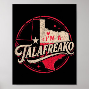 Ich bin ein Talao Lustiges Texas Politisches Meme Poster