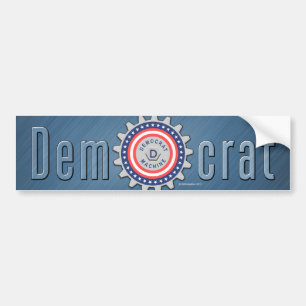 Ich bin ein Teil der Demokrat-Maschine Autoaufkleber