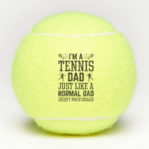 Ich bin ein Tennis-Vater Tennisbälle