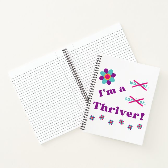Ich bin ein Thriver! Notizbuch (Innenseite)
