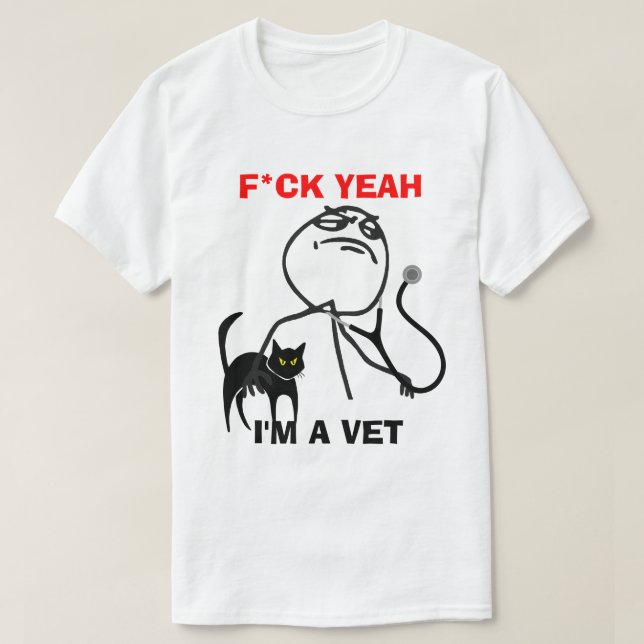Ich bin ein Tierarzt T-Shirt (Design vorne)