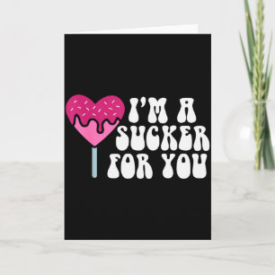 Ich bin ein Trottel für deine lustigen Valentins C Karte