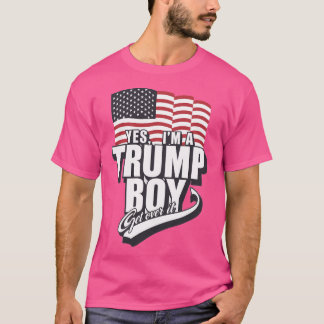 Ich bin ein Trump-Junge bei den amerikanischen Prä T-Shirt
