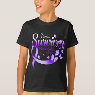 Ich bin ein Überlebender der Fibromyalgie-Bewussts T-Shirt