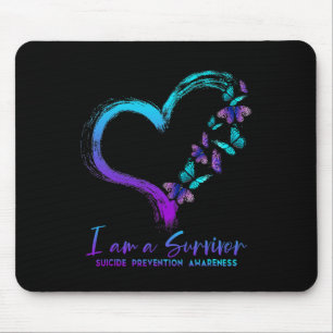 Ich bin ein Überlebender des Bewusstseins für Suiz Mousepad