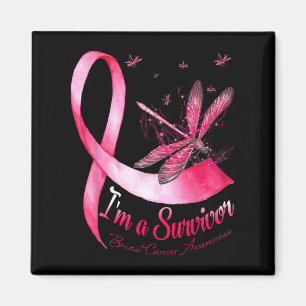 Ich bin ein Überlebender des Brustkrebses der Libe Magnet