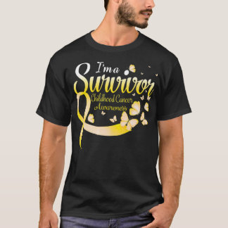 Ich bin ein Überlebender des Krebsbewusstseins im  T-Shirt