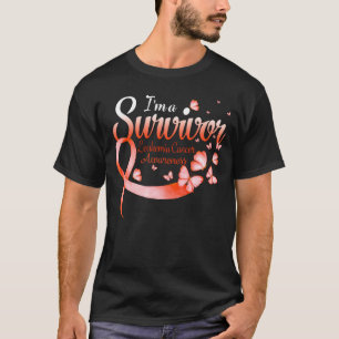 Ich bin ein Überlebender Leukämie Krebs-Bewusstsei T-Shirt