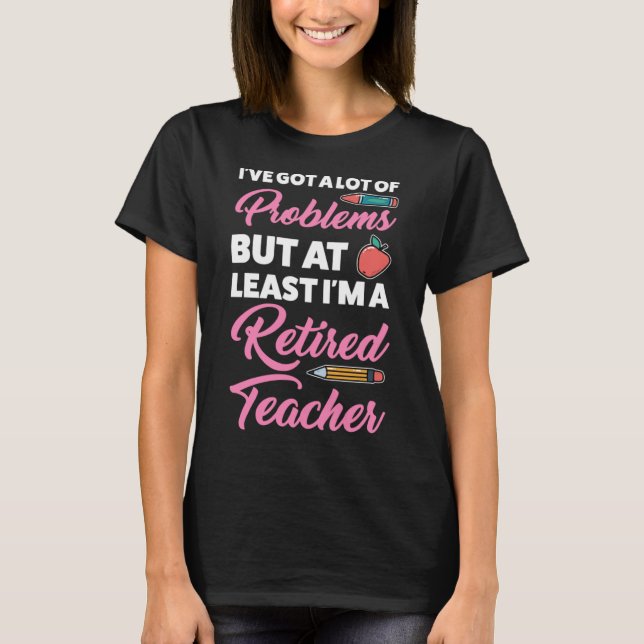 Ich bin ein übermüdeter Lehrer, ein müder Lehrer T-Shirt (Vorderseite)